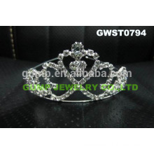 mini rhinestone tiara and crown